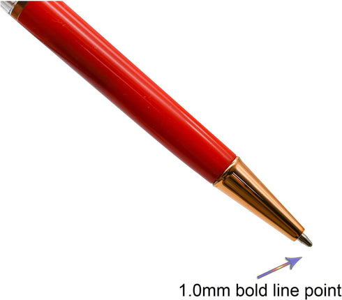 12PCS Empty Tube DIY Pens Stylus Floating Pens Classic Business Pens Black Ink Ballpoint Pens For School Office Party Christmas Gift Accessories.....