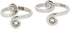 NOVICA Artisan Handmade Sterling Silver Toe Rings | Bohemian Toe Ring | Adjustable Toe Rings | Twist Toe Ring | Swirl Toe Ring | Wrap Around Toe R...