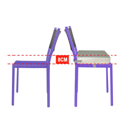 Dining Chair Heightening Cushion Portable Dismountable Adjustable Highchair Booster for Baby Toddler Kids Infant Washable Thick Chair Seat Pad Mat...