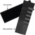 Cool Hand 2 pcs G10 Knife Handle Scales Slabs Custom DIY Tool Material for Knives Making Blanks Blades, All Black, KHM-G10-1...