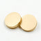 10PCS Metal Flat Button Women's Suit Woolen Coat Jacket Shirt Trousers Round Shaped Matte Gold (25mm)...