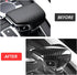 Gear Shifting Knob Cover Trim for Audi A4 A4allroad / A5 S5 / Q5 2023 2022 2021-2017 Shifter Knob Stickers Head Trim for Audi SQ5 2018-2023 / Q7 2...