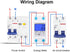 Energy Meter, Small 5 32A 110 130V 60Hz DDS528L LCD Backlight Single Phase Energy KWh Meter 35mm DIN Rail Mounting...