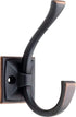 Liberty Hardware 137246 Ruavista Coat and Hat Hook, Single, Bronze with Copper Highlights...