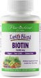 Paradise Herbs Earth's Blend Biotin Supplement, Hair, Skin & Nails, Whole Body Health, Vegan, Non-GMO, Gluten Free, 90 Vegetarian Capsules...