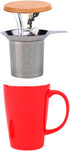 Daycount Stainless Steel Reusable Filter, Tea Baskets Mesh Coffee Espresso Strainer Dripper With Holder...