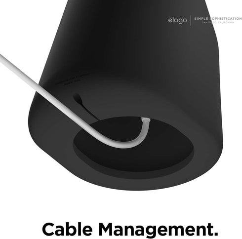 elago MS1 Charging Stand Compatible with MagSafe Charger - Premium Silicone Stand Compatible with iPhone 16/15/14/13/12 Series, Designed for iOS S...