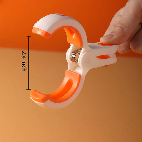 9 Pack Beach Towel Clips for Beach Chair Pool Chair on Cruise, Silicone Plastic Strong Clip,Keep Your Towel from Blowing Away,Fashion Bright Color...