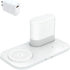 4 in 1 Wireless Charger with Night Light, 18W Max Wireless Charging Pad for iPhone 15/14/13/12/11/XR/8, AirPods Pro 2, for Samsung Galaxy S23/S22/...