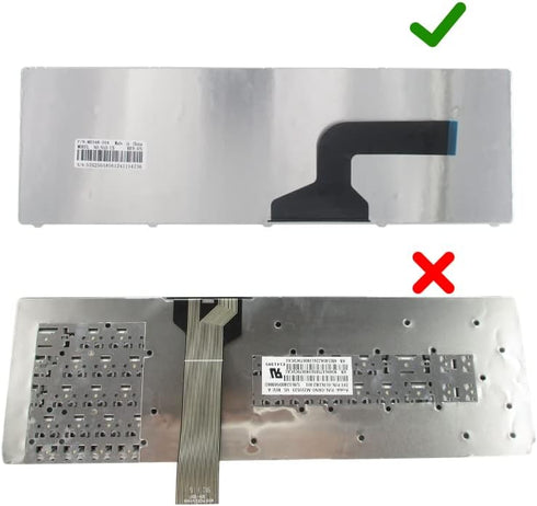 Keyboard Replacement Without Frame Compatible with Asus n53 k54l x55 x55u x55a x54c x54h x55vd x55c f55 f75 R500D R500DE R500N Series Laptop Black...