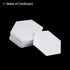 200 Count English Paper Piecing Hexagon 36mm Shapes Paper Quilting Templates Patchwork English Paper Piecing Supplies for Quilting Sewing DIY Craf...
