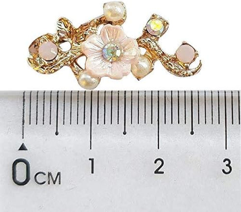 Chenkou Craft Random 20pcs Wholesale Lots Mix Alloy Resin Rhinestone Flowers Pendants Charms Beads Bracelet Necklace Jewelry Findings...