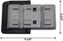 New Showingo DD82-01121B dishwasher rack adjuster for Samsung AP5736133 2983167 PS8690520