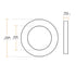 uxcell Rubber Flat Washers 12mm OD 5mm ID 1mm Thickness for Faucet Pipe Water Hose, Pack of 10...