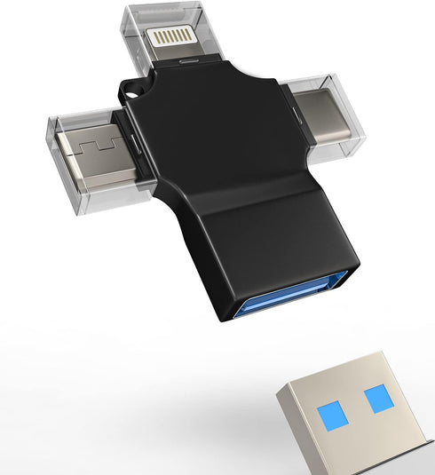 Lightning Male to USB Female Adapter OTG for apple iPhone 15 Pro Max 14 13 11 12 Xr X Xs 8 7 Plus ipad 10?Air4/5?mini6?Pro 12.9 Camera,Card Reader...