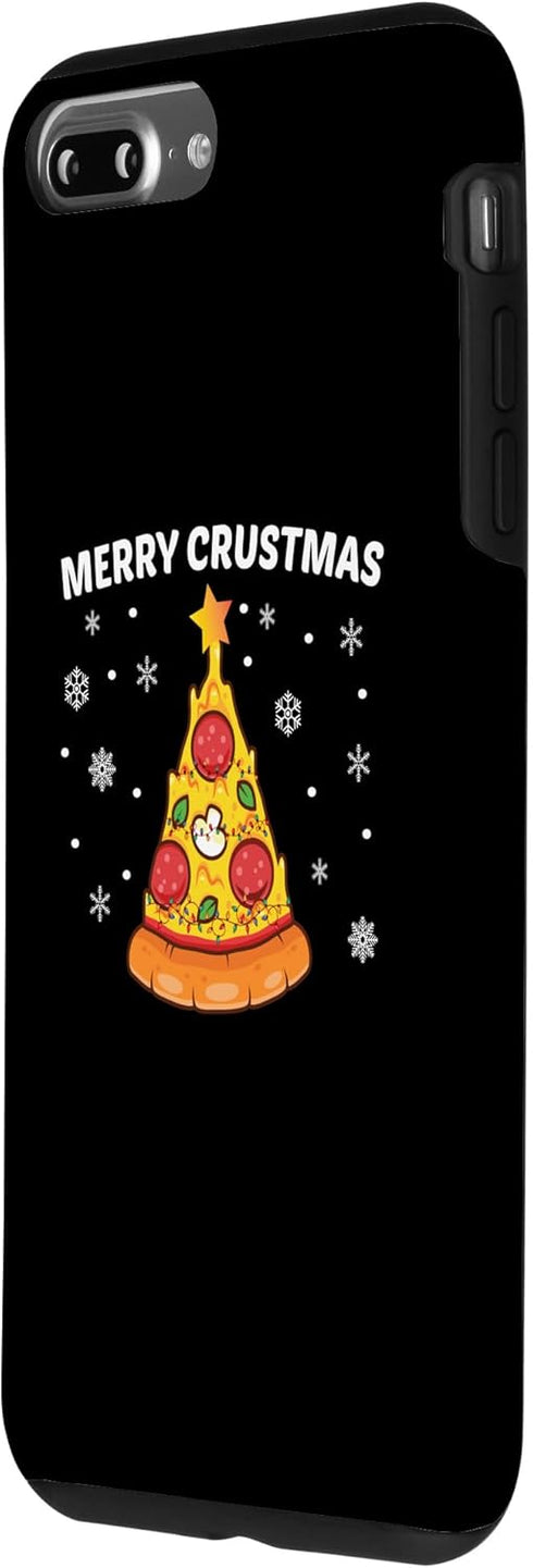 iPhone 7 Plus/8 Plus Merry Crustmas - Italian Food Pizza Maker Fast Food Lover Case...
