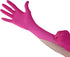 Waxness Cosmetology Nitrile Gloves Pink, Medium, 100 pcs/box...