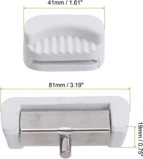 Rubber and Metal Table Hinge Set for Industrial Sewing Machine Art Craft Supplies Accessories......