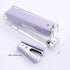 Purple Stapler Staples Remover Clear Acrylic Desk Stapler Manual Stapling tool Cute Staple Remover Kit for Home School Office Desktop Accessories ...