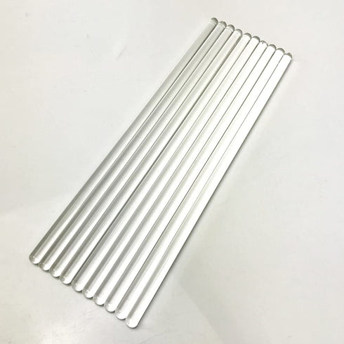 6pcs 20cm/7.9inch Glass Stirring Rod Stir Stick Heat Resistant Stirring Tool for Laboratory or Home Use...