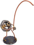 Fishing Nut Collectible Handmade Metal Art Figurine, Desk Accessories, Trophy, Boss Gift, Home Office Décor...