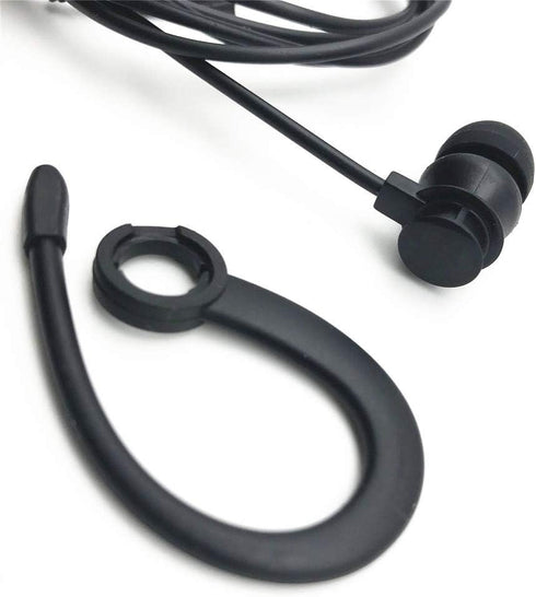 Single Side Earphone in-Ear Stereo to Mono Earbuds,3.5mm Plug Ear Hook Earpiece,Compatible Android Smartphones MP3 Players...