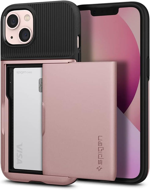 Spigen Slim Armor CS Designed for iPhone 13 Case (2021) - Rose Gold......