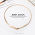 COSYDAYS Metallic Elastic Waist Belt Gold Skinny Metal Waist Chain Dress Belt Stretch Waistband Jewelry for Women and Girls (Gold)...