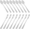 Set of 16 Demitasse Espresso Spoon (4 inch) and Stainless Steel Forks (4.8 inch), DaKuan Mini Coffee Spoons & Cake Forks for Dessert, Tea, Appetiz...