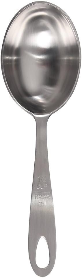 Lindy's MPC4 4-Piece Stainless Steel Measuring Scoop Set,Silver, 9 inches long...
