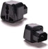ANRANK IC141320AK UPS IEC C14 to Universal Female EU US UK AU C13 Socket Power Adapter AC Plug (2 Pack)...