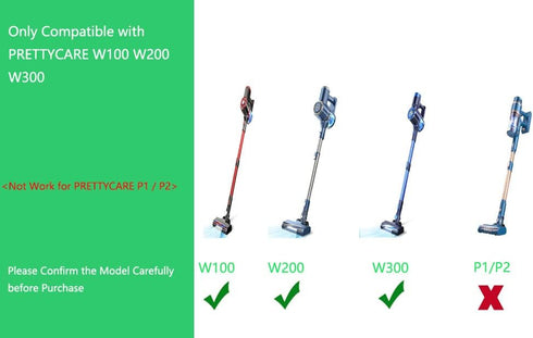 AC DC Power Adapter Charger Cord Compatible with PRETTYCARE W100 W200 W300 Cordless Vacuum Cleaner Power Cord...