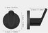 FYY Magnetic Hooks for Hanging, 2 Pack Heavy Duty Magnets with Hook for Refrigerator, Strong Magnetic Hanger Cruise Magnet Hook for Refrigerator, ...