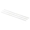MECCANIXITY 3.3 Borosilicate Glass Stick 9.84" Length 6mm Dia Stir Rod Mixing Tools with Both Ends Round for Lab Kitchen Science 3Pcs...