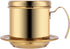 Vietnamese Coffee Drip Filter, Vietnamese Coffee Maker,Filter Paper Stainless Steel Camping Coffee Maker,Small French Press Portable Cup, Single S...