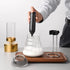 Milk Frother Handheld, ESCLAP Wirelessly Rechargeable Frother for Coffee, Electric Drink Mixer Handheld for Cappuccino, Frappe, Matcha, Hot Chocol...