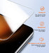 MAGIC JOHN 2 Pack for Samsung Galaxy S23 Plus/ S23+ (6.6 Inch) Screen Protector Tempered Glass, Bubble Free with Auto Dust-Elimination Installatio...