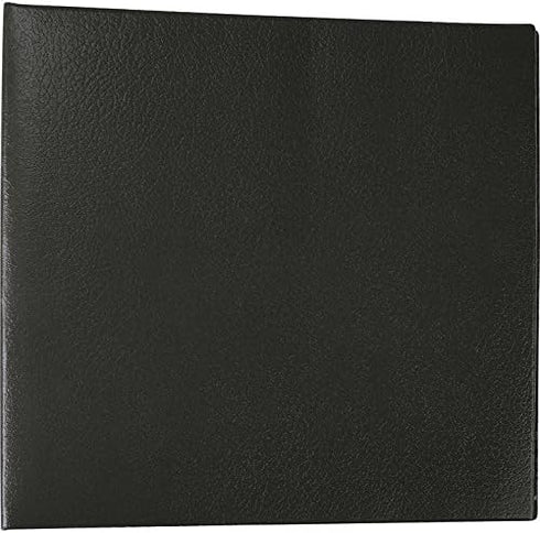 3 Ring Check Binder for 3-On-A-Page Compact Voucher Checks with Side-Tear (Black) Holds 250 checks, Perfect for End-Stub Deskbook, 9 1/4 x 9"...