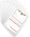 Recipe Card Protectors 8.5x6.8 Inch Recipe Card Sleeves for Mini Binders 4x6 Index Card Sleeves Recipe Book 2 Pocket per Page Refill Sheets, 30 Co...
