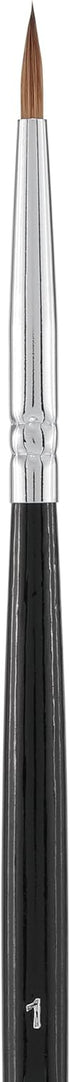 Creative Mark Rhapsody Kolinsky Sable Short Handle Brush - # 1, for Artists, Students, Professionals - Excellent Spring, Full Belly Washes, Englis...