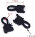 1 Pack 2 Meters Elastic Button Loop and 300pcs buttons for Snowsuit Hat Fur Collar Sewing Accessories DIY...