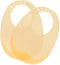 Super Lightweight Silicone Baby Bibs Set of 2, Extra Soft Silicone Feeding Bibs for Babies & Toddlers (6-72 Months), BPA Free, Waterproof, Unisex ...