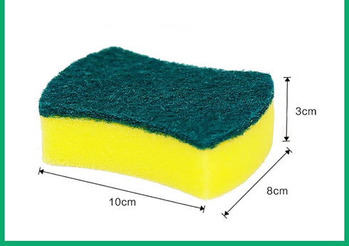 Kitchen Cleaning Sponges,14 Pack Eco Non-Scratch for Dish,Scrub Sponges?Kitchen Sink Dishwasher Pads Clean Supplies (14PACK)...