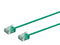 Monoprice Cat6 Ethernet Patch Cable - Snagless, 550MHz, UTP, 32AWG, 1 Feet, Green - Micro SlimRun Series...