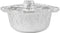 Bluesky Premium Disposable Aluminum Pots with Lid-(Pack of 3) -Ideal for Cooking & Storage, Extra Small, Silver...