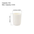 uxcell Corundum Alumina Crucible Cup 5ml High Form for Foundry Melting Casting Refining...