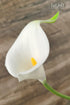 Letjolt Artificial Calla Lily White Flowers 12Pcs Fake Flower Bouquet for Home Decoration Wedding Party Decor, Yellow White...