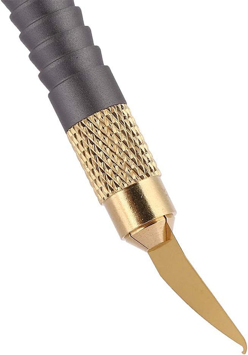 Electronics Opening Pry Tool Repair Kit, Blades Glue Tape Remover Sticker Clean Tool, Multifunction CPU Pry Cutter Mobile Phone Glue Remove Blade,...