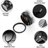 55mm Star Filter 4 Pieces Starburst Lens Filter(4 Points,6 Points,8 Points,12 Points) with Centre Pinch Lens Cap for Canon Nikon Sony Olympus Pent...