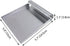 Stainless Steel Food Scooper, Food Mover, Food shovel Spatula, Cutting-board Scraper, Bench Scrape, Dough Cutter Tool, with Flat Bottom - for Cutt...